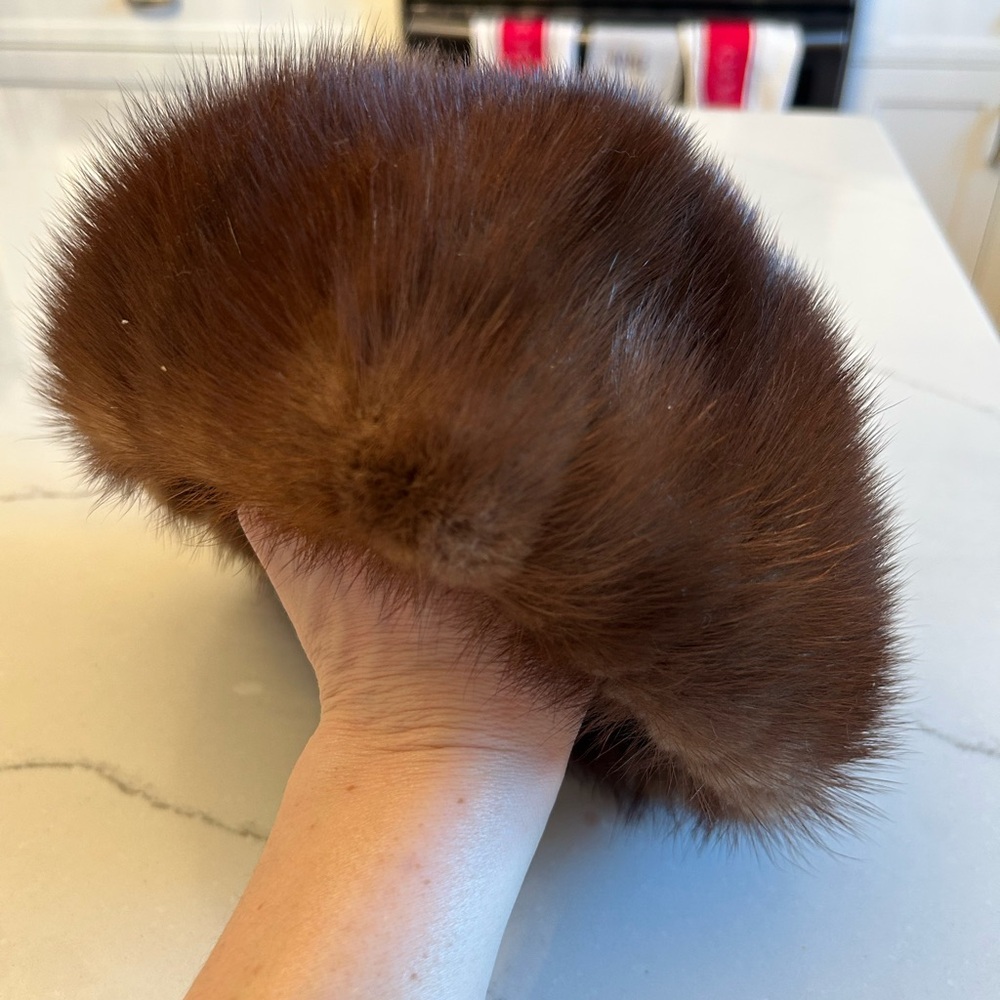 Luxurious Brown Fur Hat